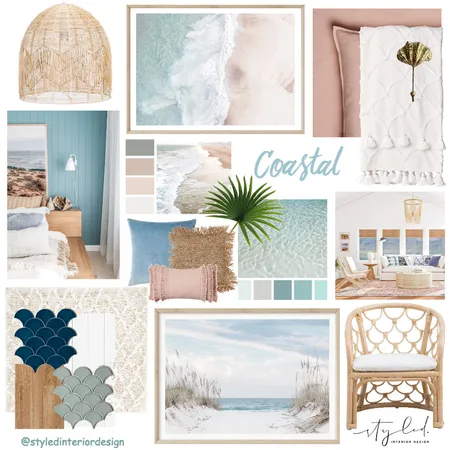 Module 3 - Coastal Mood Board Interior Design Mood Board by Styled Interior Design on Style Sourcebook