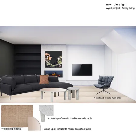Wyatt Project | Family Living #3 Interior Design Mood Board by Henry Weir on Style Sourcebook