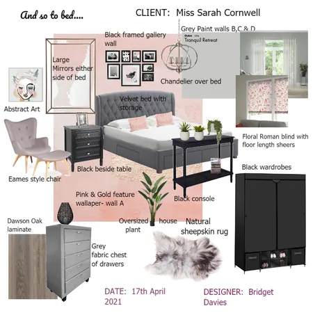 And so to bed... Interior Design Mood Board by Bridget Davies on Style Sourcebook