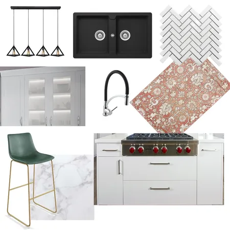 kitchen mod 9 Interior Design Mood Board by lesliejmccord