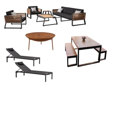 Residential Backyard Interior Design Mood Board by CJR - Interior Consultant on Style Sourcebook