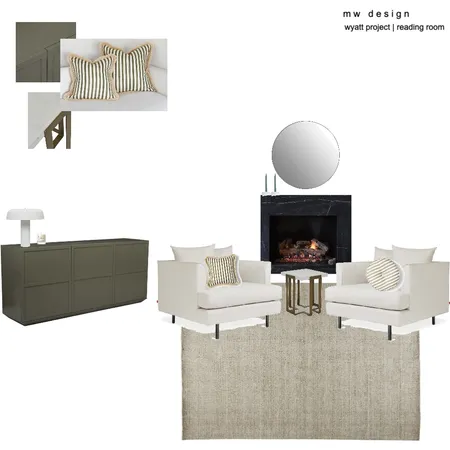 Wyatt Project | Reading Room Interior Design Mood Board by Henry Weir on Style Sourcebook