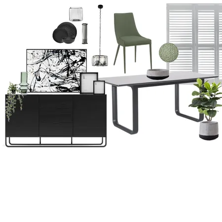 Dining Room - Module 9 Interior Design Mood Board by Leesa Chalker on Style Sourcebook