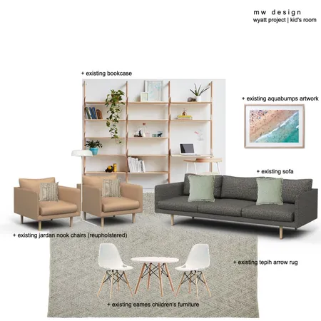 Wyatt Project | Kid's Room Interior Design Mood Board by Henry Weir on Style Sourcebook