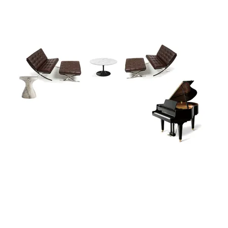 Piano Space Interior Design Mood Board by Cynthia Vengrow
