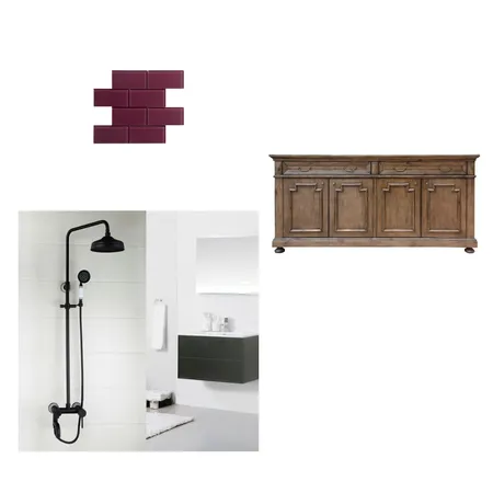 bathroom Interior Design Mood Board by beka