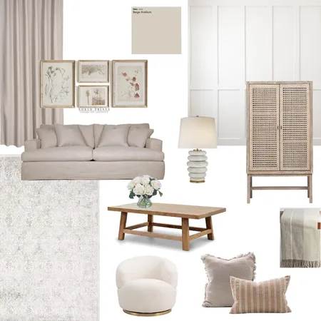 Shades of beige Interior Design Mood Board by Airey Interiors