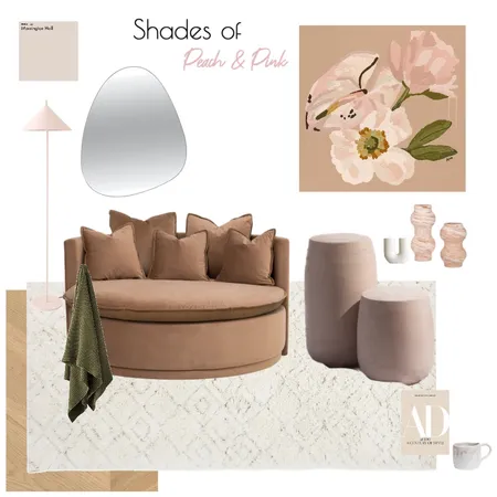 Pink & Peach #Wanderintowinter Interior Design Mood Board by Mood Collective Australia on Style Sourcebook