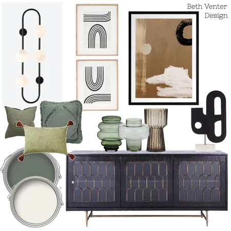 Sage Interior Design Mood Board by Beth Venter Design on Style Sourcebook