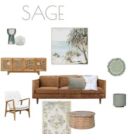 SAGE 2 Interior Design Mood Board by Beautiful Rooms By Me
