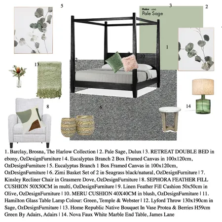 Sage Green Interior Design Mood Board by tash161820 on Style Sourcebook