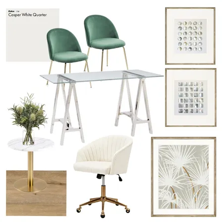 Office Main Interior Design Mood Board by Kyra Smith