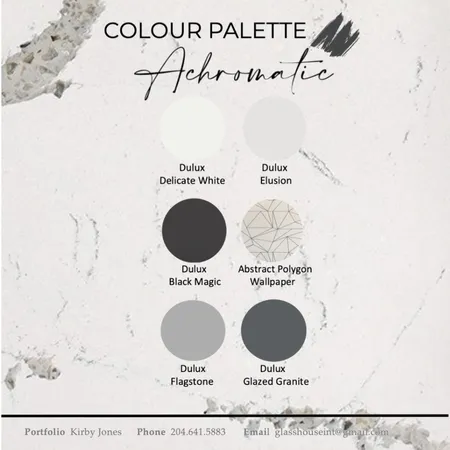achromatic scheme Interior Design Mood Board by KJ on Style Sourcebook