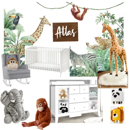 Nursery Boy Interior Design Mood Board by Missradmad on Style Sourcebook