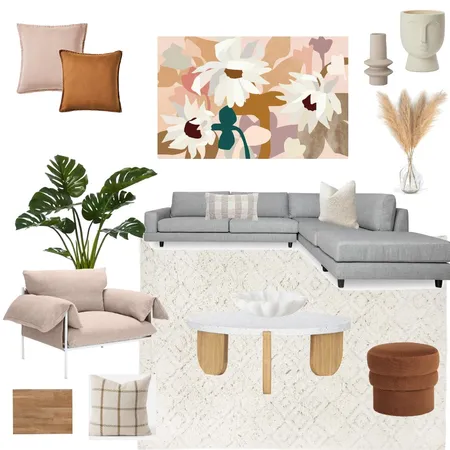 Melissa Living Room Interior Design Mood Board by Andi
