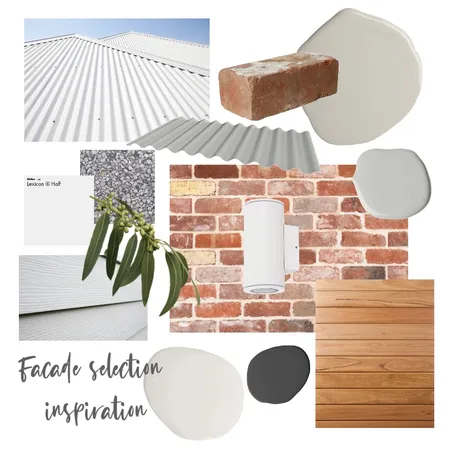 Exterior Facade Interior Design Mood Board by Britty.J on Style Sourcebook