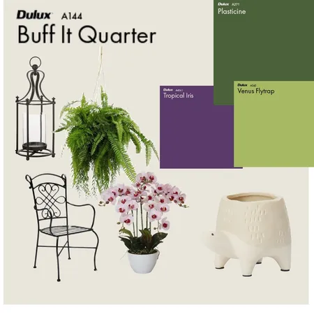 Rose Roots Porch Interior Design Mood Board by Persephonae on Style Sourcebook
