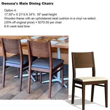 genusas chair1 Interior Design Mood Board by Intelligent Designs on Style Sourcebook