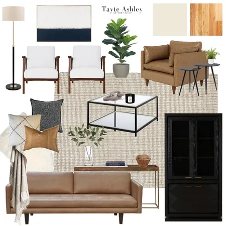 Contemporary Living Interior Design Mood Board by Tayte Ashley on Style Sourcebook