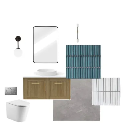 barrett street bathroom Interior Design Mood Board by REBA & CO on Style Sourcebook
