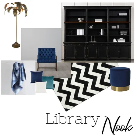 Library Nook Interior Design Mood Board by angelah96 on Style Sourcebook