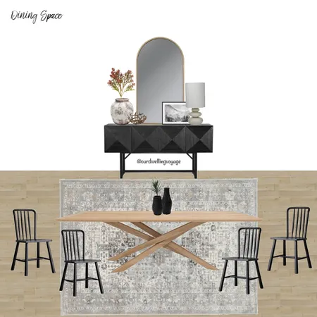 Dining Space Interior Design Mood Board by Casa Macadamia on Style Sourcebook