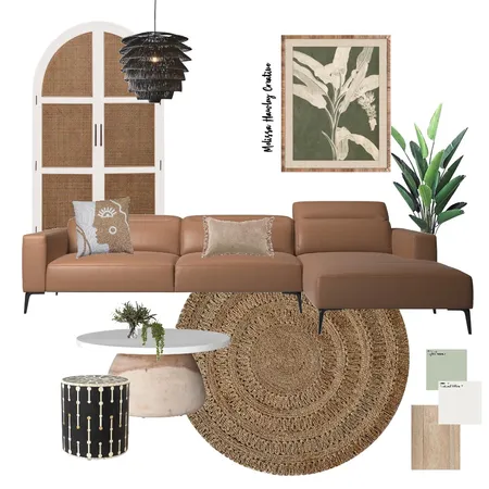 Rattan Tropical Interior Design Mood Board by Haus & Hub Interiors on Style Sourcebook