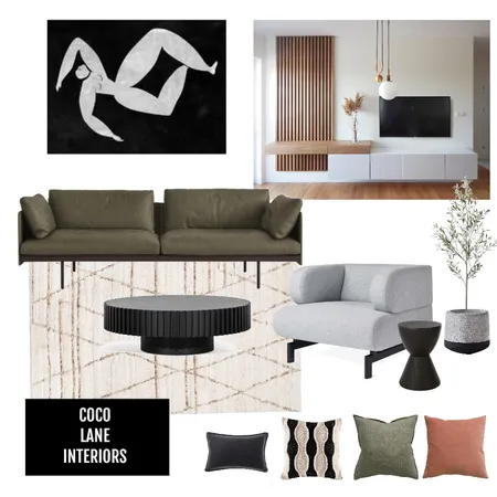 Modern Living Interior Design Mood Board by CocoLane Interiors on Style Sourcebook
