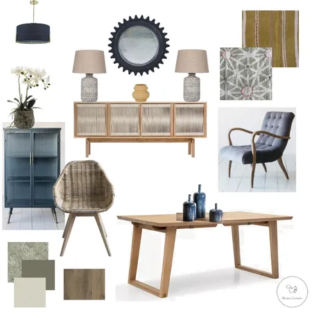 Dining Room Interior Design Mood Board by Chestnut Interior Design on Style Sourcebook