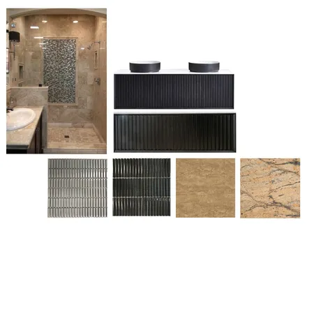 BATHROOM Interior Design Mood Board by Iqra Arc Square on Style Sourcebook