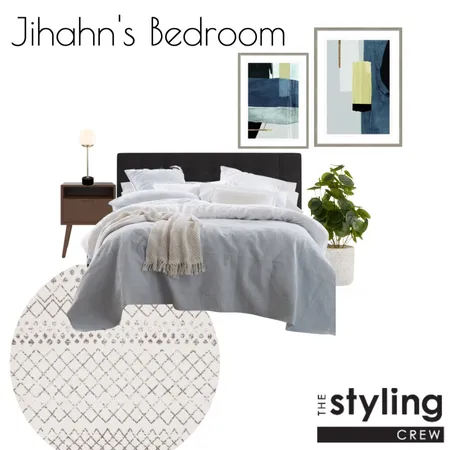 Jihahn's Bedroom Interior Design Mood Board by The Styling Crew on Style Sourcebook