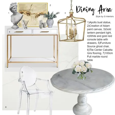 Museum Theme Dining Interior Design Mood Board by Gia123 on Style Sourcebook
