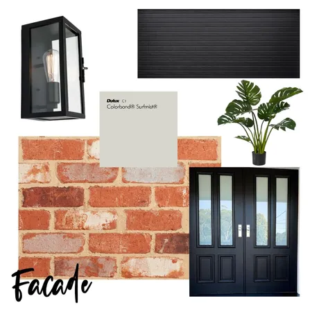 Facade Interior Design Mood Board by Our Echuca Build on Style Sourcebook