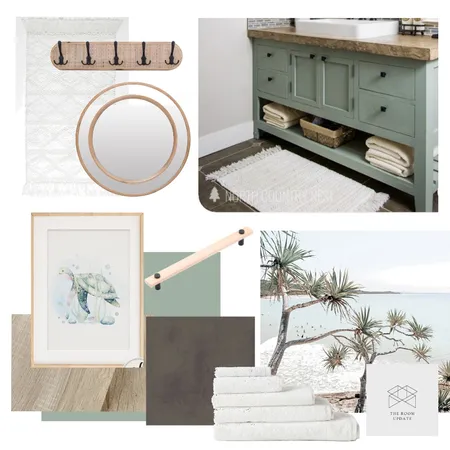 SM Kids Bathroom Interior Design Mood Board by The Room Update on Style Sourcebook