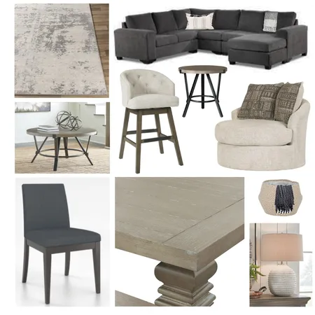 Peralta basement Interior Design Mood Board by DANIELLE'S DESIGN CONCEPTS on Style Sourcebook