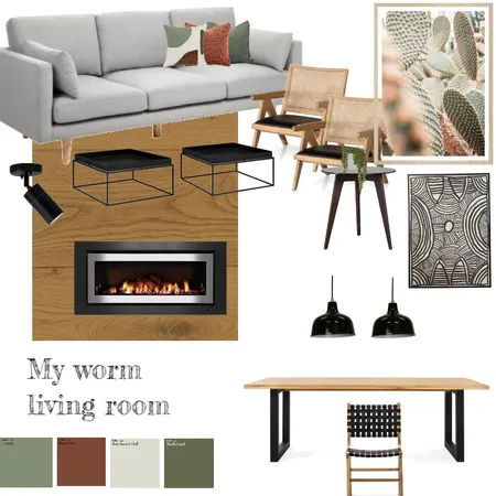 My worm living room Interior Design Mood Board by smadarortas on Style Sourcebook