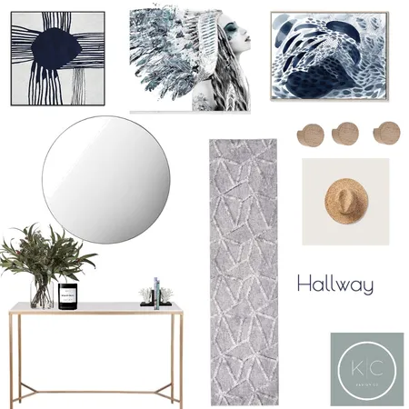 Hallway Interior Design Mood Board by kcdesignco on Style Sourcebook