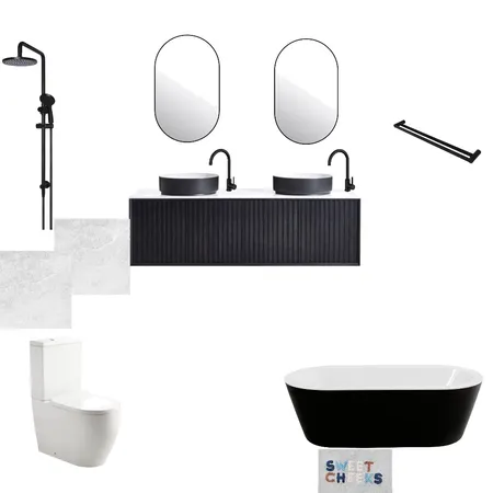 Ensuite Interior Design Mood Board by Romy M on Style Sourcebook