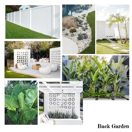 Back yard Interior Design Mood Board by House Of Hanalei on Style Sourcebook
