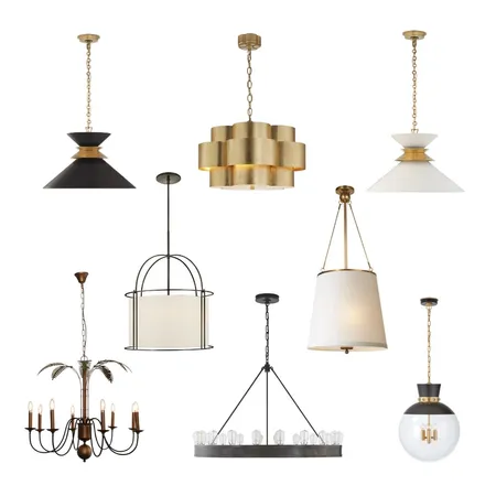 Lighting Interior Design Mood Board by IvanaM Interiors on Style Sourcebook