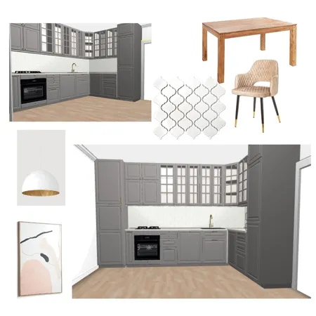 Bucatarie Beatrice v2 Interior Design Mood Board by Designful.ro on Style Sourcebook