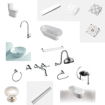 Main Bathroom Interior Design Mood Board by Debra on Style Sourcebook