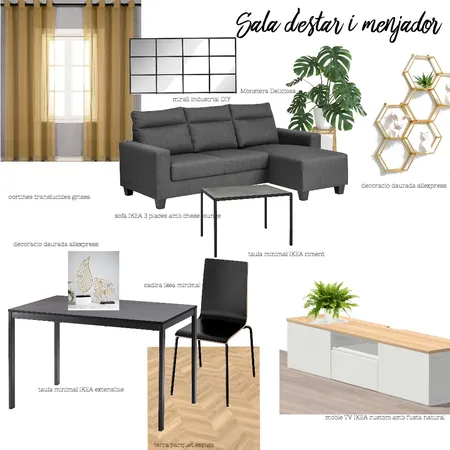 Sala d'estar i menjador_2 Interior Design Mood Board by RikiHaro on Style Sourcebook