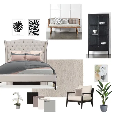 Tanya Bedroom Look 2 Interior Design Mood Board by Williams Way Interior Decorating on Style Sourcebook