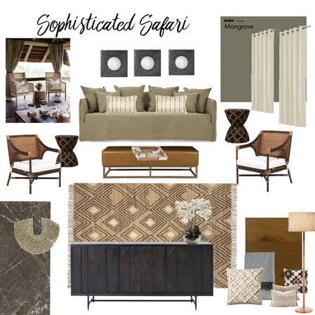 sophisticated safari Interior Design Mood Board by Di.ErasmusDesign on Style Sourcebook
