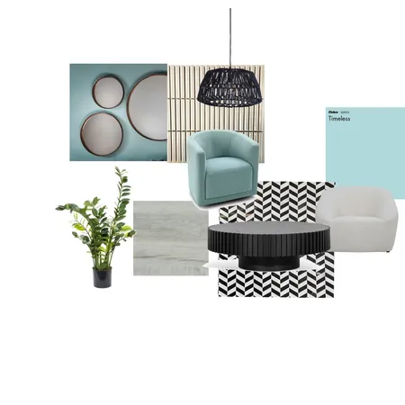 бирюзовое настроение Interior Design Mood Board by Ксения Тимербаева on Style Sourcebook