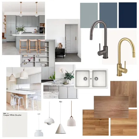 Wilson - Kitchen and Living (Slimline Shaker) Interior Design Mood Board by Kahli Jayne Designs on Style Sourcebook