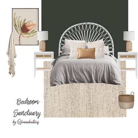 Master Bedroom Interior Design Mood Board by ofmixednotions