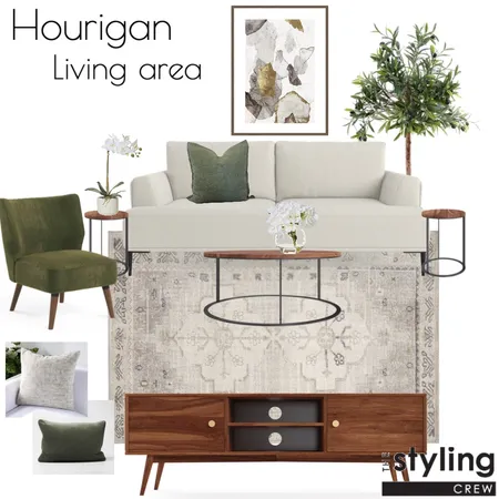 Hourigan Living Interior Design Mood Board by The Styling Crew on Style Sourcebook