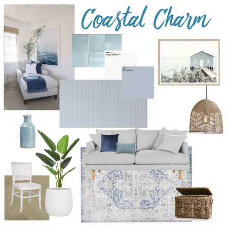 Coastal Interior Design Mood Board by Six Castle Designs on Style Sourcebook